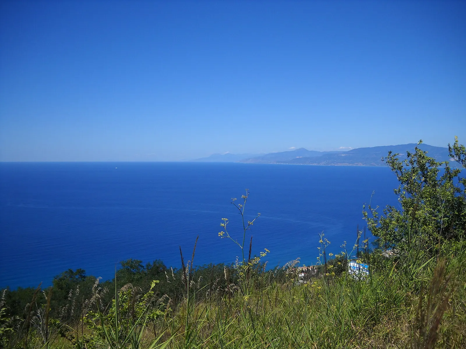 Golfo di Sant’Eufemia presso Lamezia Terme, costa della Calabria